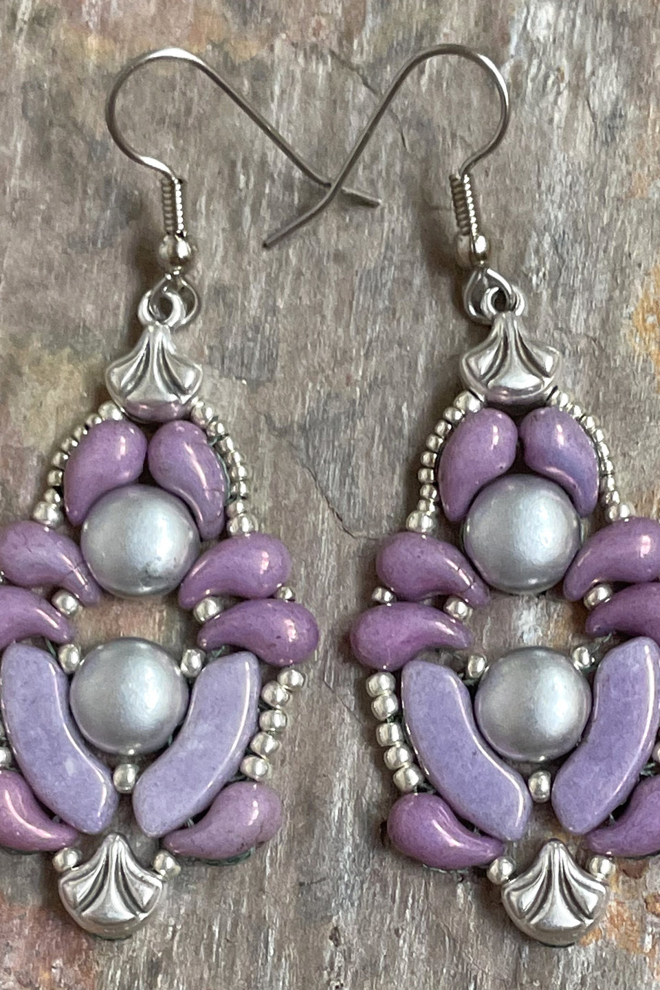 Contralto Earrings - Lilac