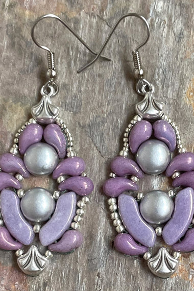 Contralto Earrings - Lilac