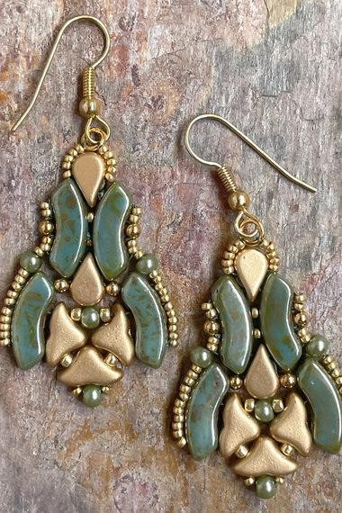Empress Earrings - Jade