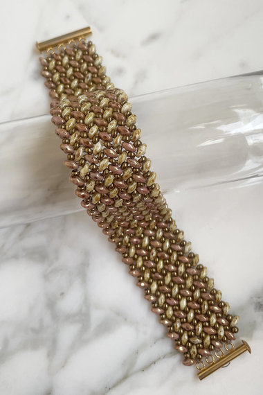 Superduo Lattice Cuff