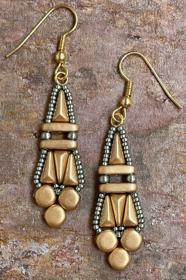 Trifid Earrings - SOLD